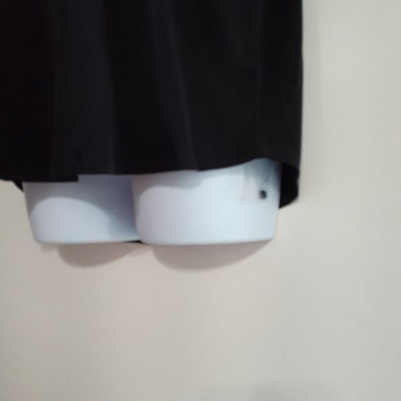 Woman Within Black Swingy 3/4 Sleeve Henley Tunic Top w/Buttons 14/16 NWOT - Picture 9 of 14